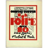 Robert le Noir - Georges Turpin. La Foire. Avec 10 eaux-fortes de Robert le Noir. Paris 1931. Zehn