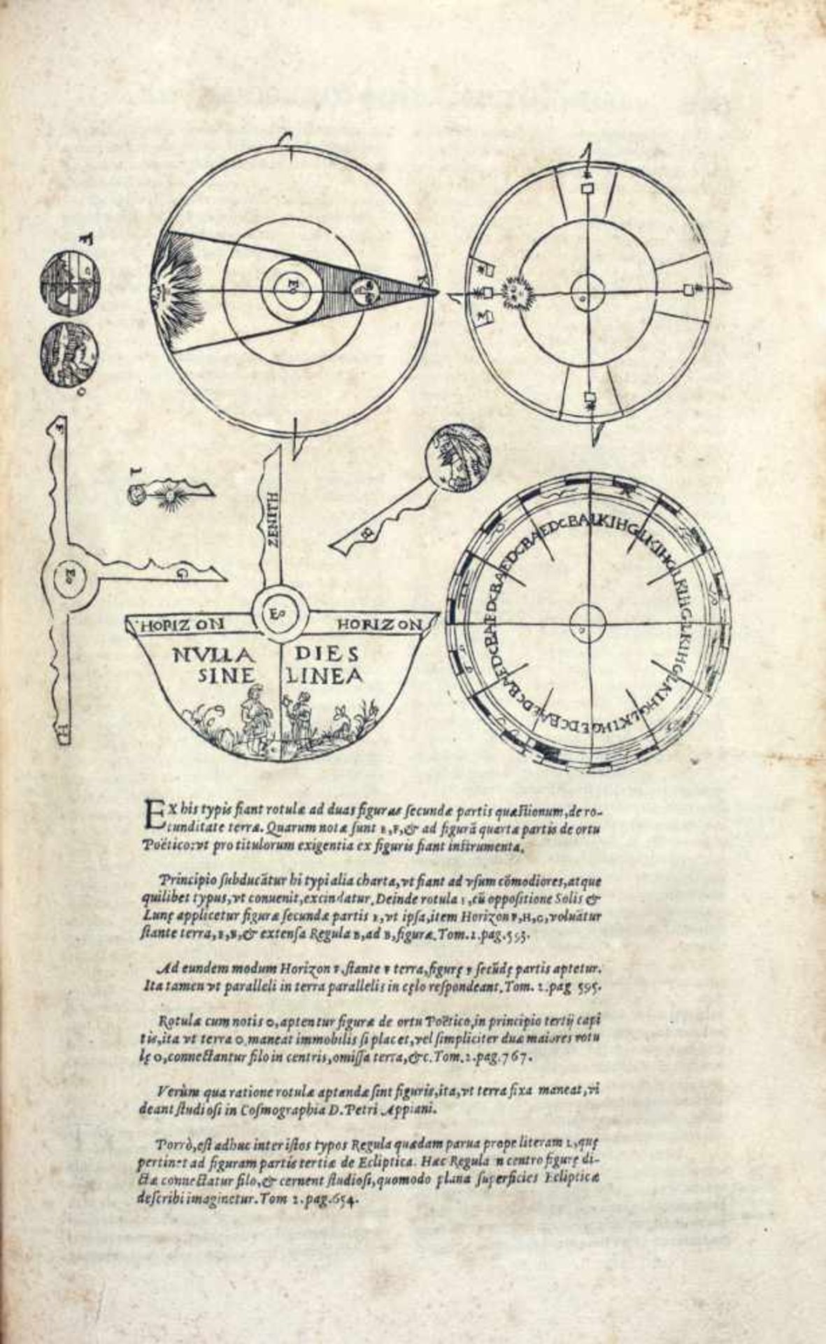 Astrologie - Francesco Giunti. Speculum Astrologiæ, universam mathematicam scientiam, in certas - Bild 3 aus 3