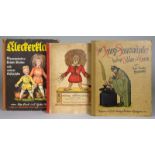 Struwwelpeter - Drei Struwwelpetriaden. 1899-1939. Durchgehend farbig illustriert. Drei farbig