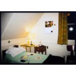 Nan Goldin. My room in halfway house, Belmont, MA. - Honeymoon suite, Nuremberger Eck, Berlin.