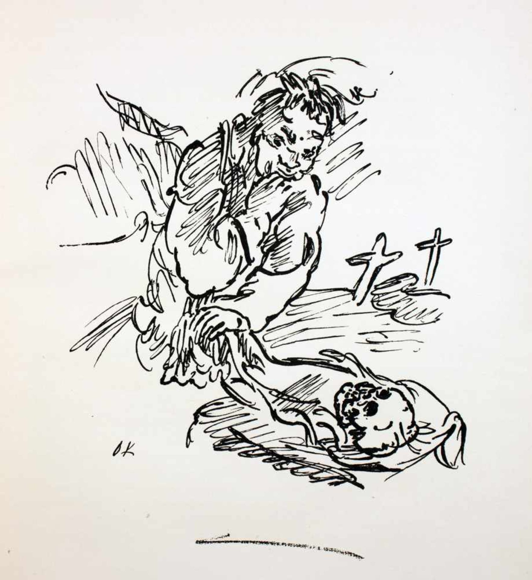 Oskar Kokoschka - Victor Dirsztay. Lob des hohen Verstandes. Ein Umriss zur Morphologie des Menschen - Bild 2 aus 2