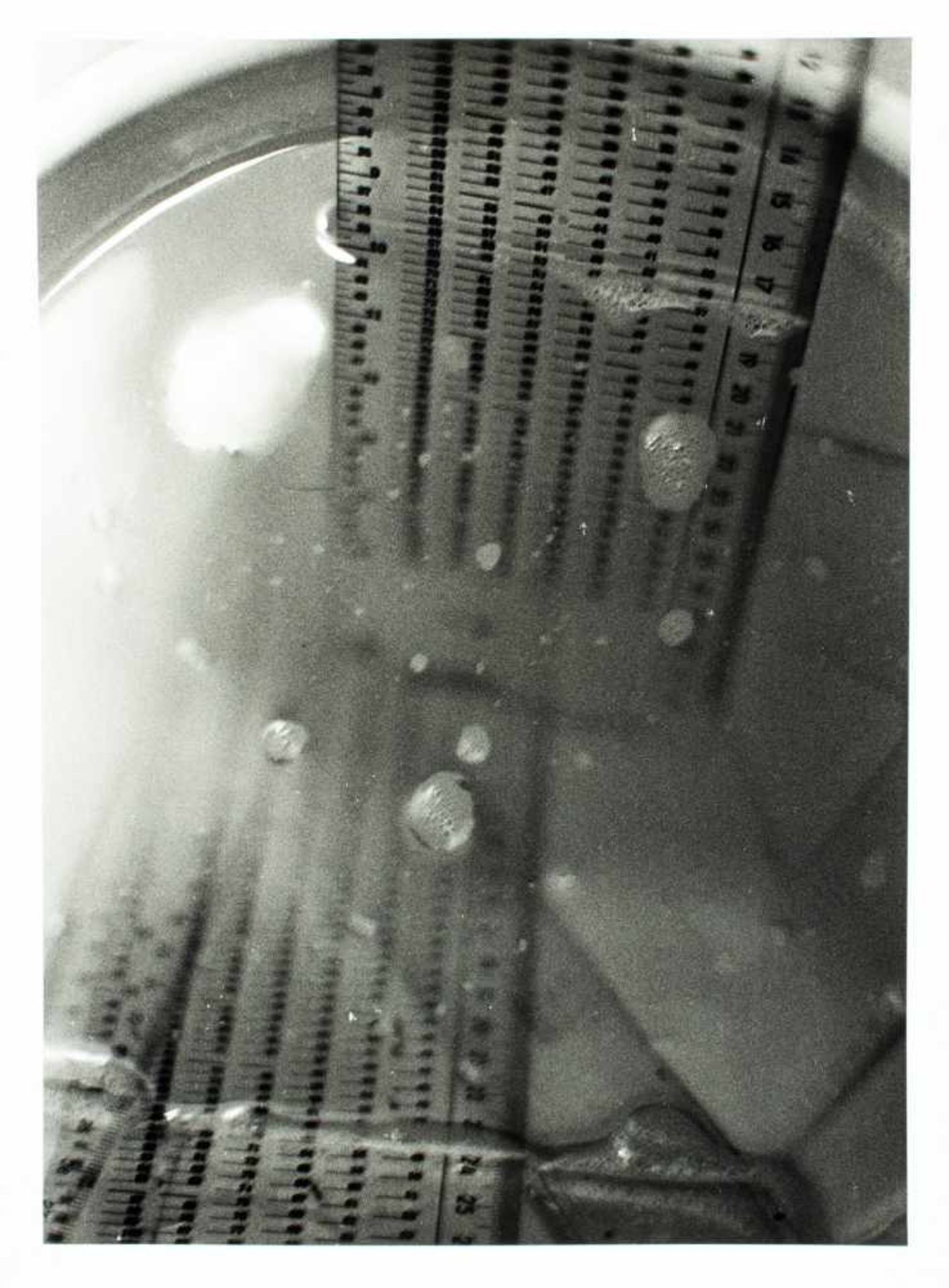 Sigmar Polke. Die Waschung der Lineale. Sieben Fotografien. 1972/1999. 26,1 : 36,0 cm (30,0 : 40,0 - Image 5 of 7