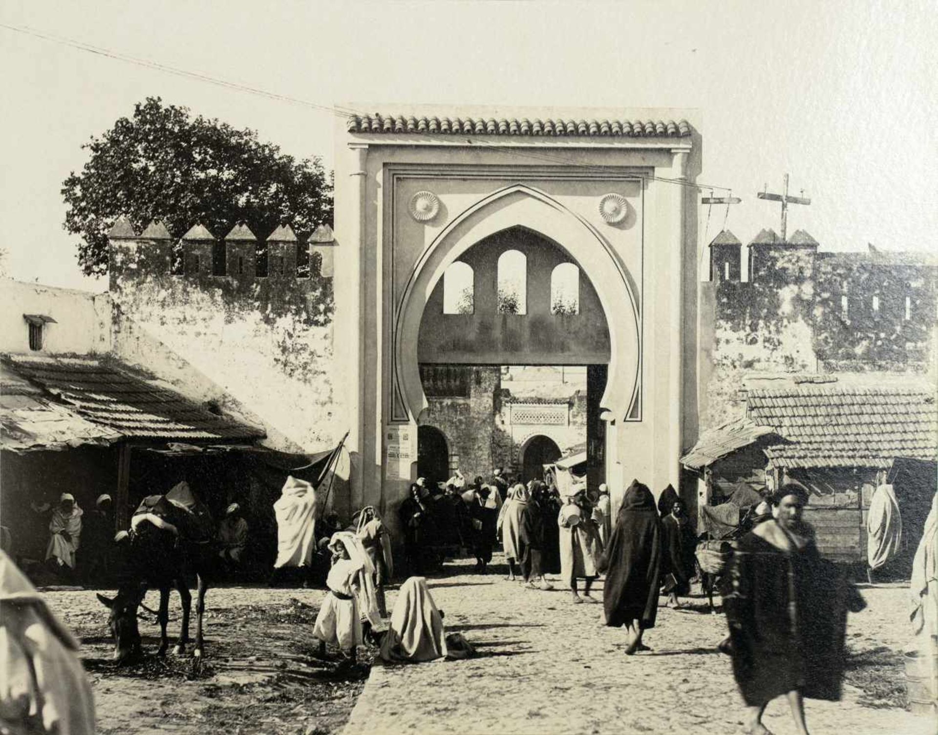 Landschaftsfotografie - Spanien. 1901. Zwei Fotoalben mit zusammen 107, meist großformatige, - Image 3 of 6