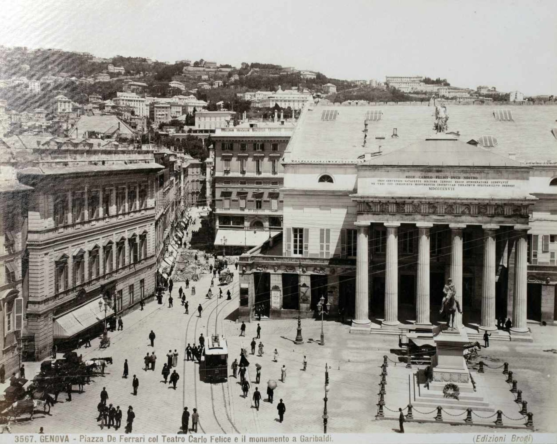 Landschaftsfotografie - Ober-Italien 1899. - Unter-Italien 1903. Zwei Fotoalben mit zusammen 100 - Bild 4 aus 6