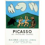 Pablo Picasso. 45 linoléums gravés. Farblithographie nach Farblinolschnitt. 1960. 38 : 46 cm (63 :