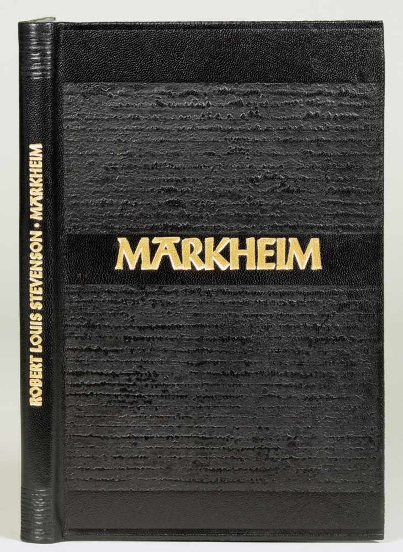 The Bear Press - Robert Louis Stevenson. Markheim. Radierungen von Hubert Sommerauer. Bayreuth 1993.