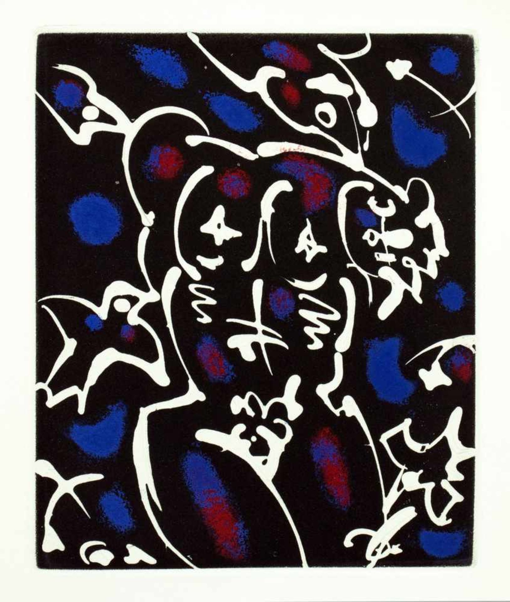 André Masson - Robert Desnos. Mines de rien. André Masson. Paris, Louis Broder 1957. Mit vier - Image 3 of 4