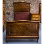 PAIR OF QUALITY FRENCH TWIN BEDS WITH ORMOLU MOUNTS