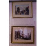 2 PRINTS IN GILT FRAMES