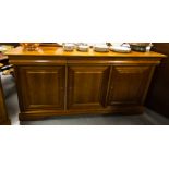 CHERRYWOOD 3 DOOR SIDEBOARD