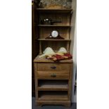 PINE CABINET WITH SHELF TOP