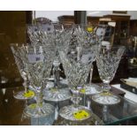 4 + 4 WATERFORD ADARE STEMMED GLASSES