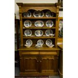 PINE OPEN TOP KITCHEN DRESSER