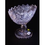 WATERFORD CUT GLASS BOAT BOWL