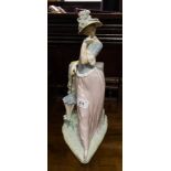 LLADRO LADY WITH PARASOL