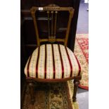 PAIR OF BEDROOM CHAIRS