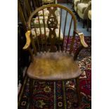 ELM WINDSOR CHILDS CHAIR