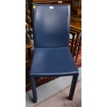 4 QUALITY LEATHER DINING CHAIRS