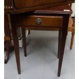 LAMP TABLE WITH DRAWER