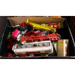 BOX OF TOY CARS