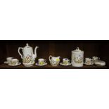 AYNSLEY COFFEE SET,