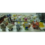 LARGE COLLECTION OF EGG CUPS