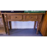 MODERN 2 DRAWER KITCHEN SIDE TABLE