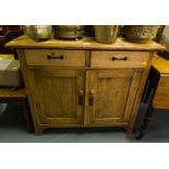 PINE 2 DOOR SIDE CABINET