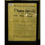 THE GENERAL SUPPLY STORES WATERFORD PRICE LIST 1942
