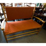 2 SEATER SHAKER STYLE SEAT