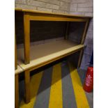 2 FORMICA TOP TABLES 71" X 27"