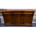 3 DOOR CHERRYWOOD SIDEBOARD