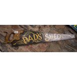 "DADS SHED" SAW