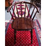 SET OF 8 QUALITY CLUB SPINDLE BACK CHAIRS