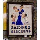 JACOBS BISCUIT PRINT IN ORIGINAL FRAME