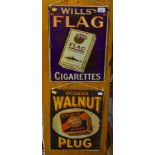 2 TOBACCO ADVERT SIGNS
