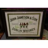 LARGE JAMESON ADVERTISING PRINT