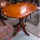 2 OVAL TOP TABLES