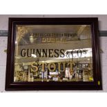 GUINNESS & CO MIRROR 29 X 22