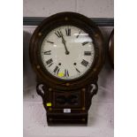 ANTIQUE DROP DIAL CLOCK