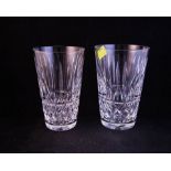 LARGE SUITE OF 4X 6 WATERFORD TRAMORE TUMBLERS - 1 AF