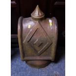 GLAZED CHIMNEY POT