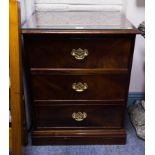 PAIR OF 3 DRAWER CHESTS