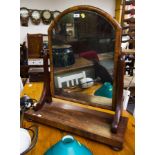 VICTORIAN MAHOGANY DRESSING TABLE MIRROR