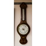 MARQUETRY INLAID BAROMETER