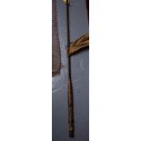 VINTAGE 9'6" CANE FISHING ROD