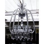 WATERFORD CRYSTAL 6 BRANCH F6 CHANDELIER