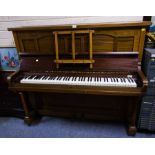 UPRIGHT OVERSTRUNG PIANO - BURLING + MANSFIELD