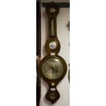 ROSEWOOD BANJO BAROMETER