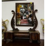 WILLIAM IV SWING FRAME DRESSING TABLE MIRROR